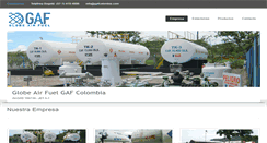 Desktop Screenshot of gafcolombia.com